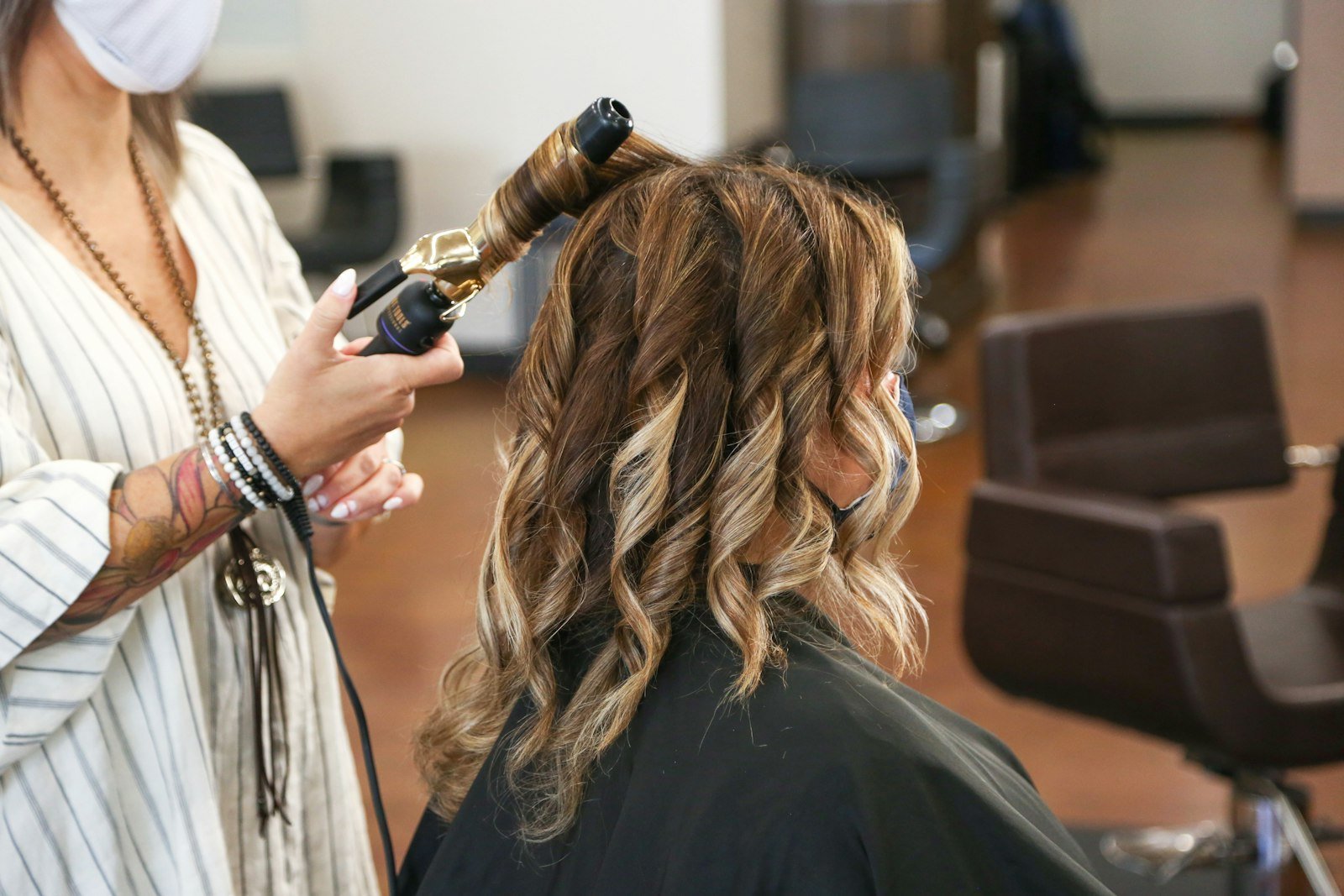 Balayage & soft waves